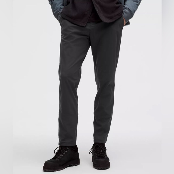 NWT Lululemon ABC Classic Fit Trouser Pants *Warpstreme Obsidian Sz 38 x 32